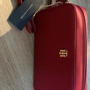 Tommy Hilfiger Bold Red Crossbody Bag